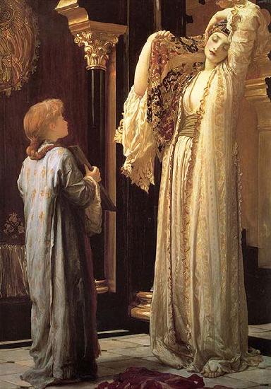 Lord Frederic Leighton Light of the Harem oil painting picture